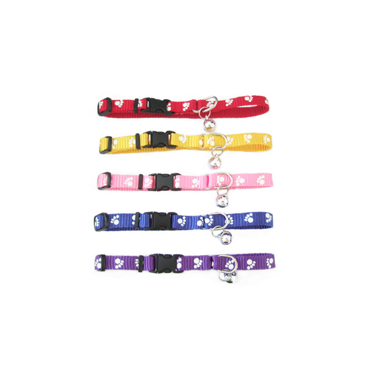 Reflective small footprint cat collar