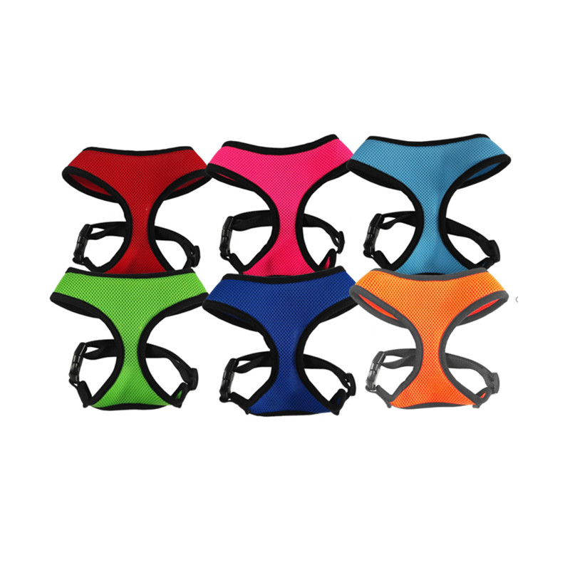 Mesh Dog Harness with Elastic Edge